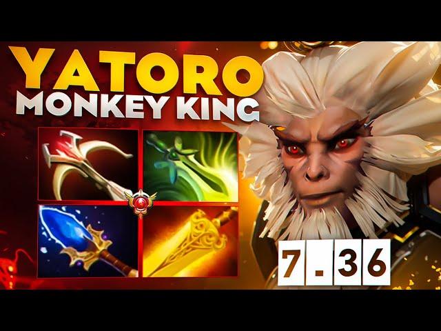 НОВЫЙ МОНКЕЙ КИНГ ОТ ЛУЧШЕГО КЕРИ| Yatoro Monkey King 7.36a