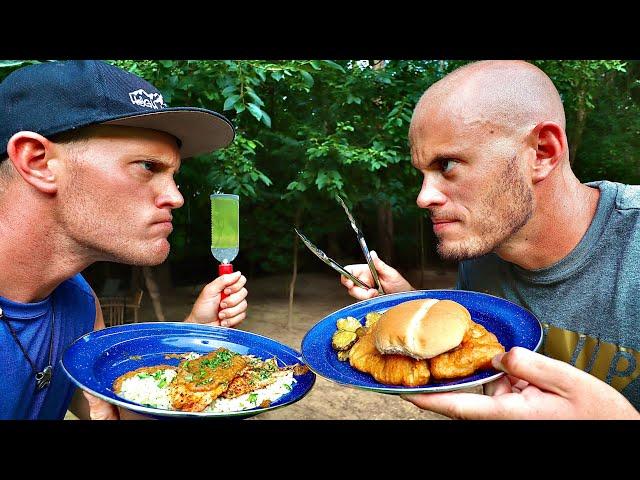 Brother vs Brother Catch and Cook Off! Striper Edition Ft. Ace Videos