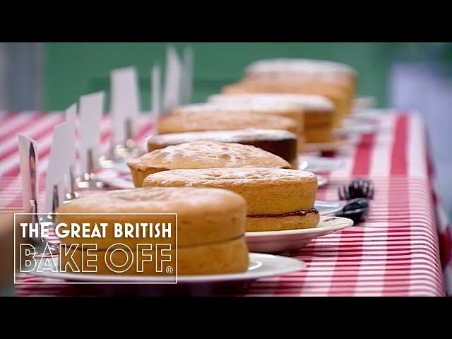 Paul Hollywood & Mary Berry judge Victoria sponges | The Great British Bake Off