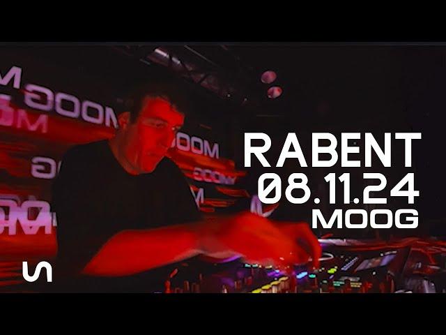 RABENT at MOOG | Spectra Recording - November 8th