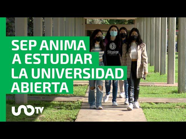 SEP lanza convocatoria para cursar la universidad abierta; ve carreras y requisitos