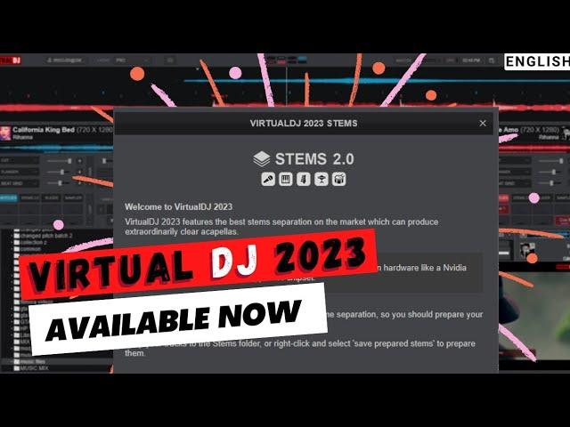 I Downloaded NEW VIRTUAL DJ 2023 with STEMS 2.0