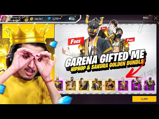 Free Golden Hiphop & Sakura Finally मिलगया  ABHISHEK YT  - Garena Free