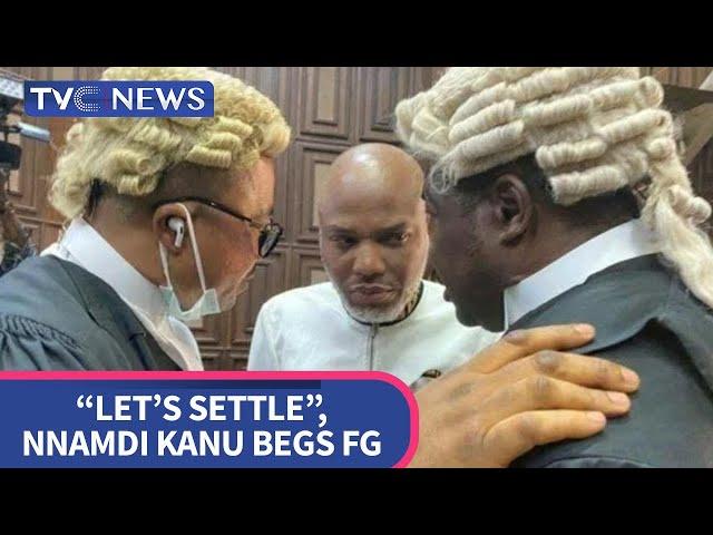 Issues With Jide: Nnamdi Kanu Begs FG, Says Please Let's Settle