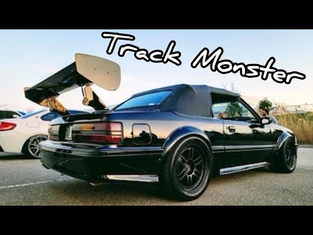 NASTY 525HP N/A FOXBODY MUSTANG CONVERTIBLE || Road Course Track Monster!!