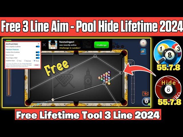 Free 3 Line Aim - Pool Hide 2024 || Complete Setup In Latest Version ||