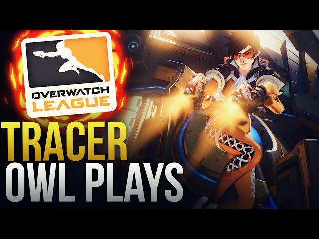 BEST PRO TRACER MOMENTS OVERWATCH LEAGUE - OVERWATCH MONTAGE