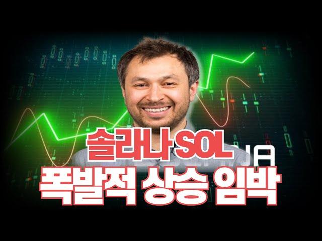 솔라나 SOL 폭발적 상승 임박