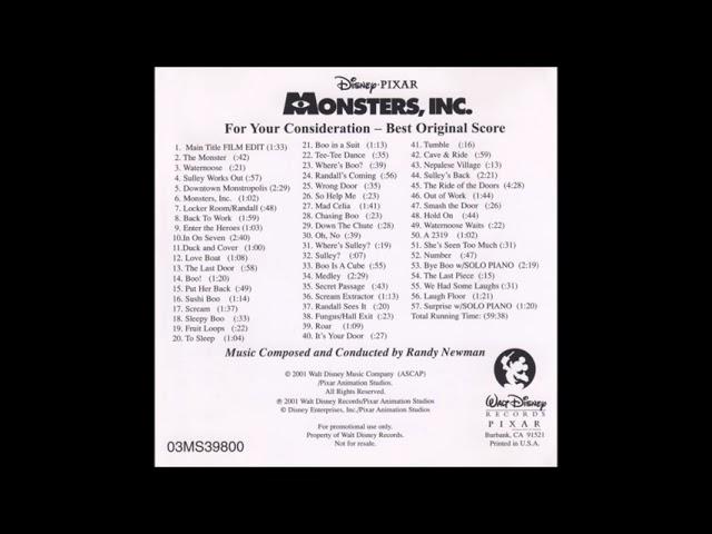 51. She's Seen Too Much (Monsters, Inc. FYC (Complete) Score)
