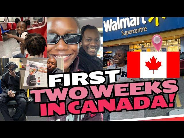 New Beginnings in Canada: First 2 weeks | Our life as new immigrants 01