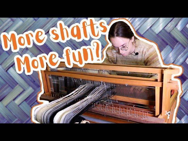 Weaving Scarves on a Four Shaft Loom for the first time: Making Last Minute Gifts