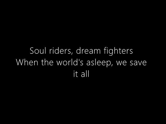 Soul Riders-Lisa Peterson (Lyrics)