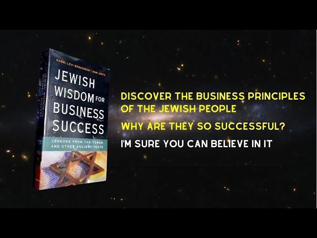 Jewish Wisdom for Business Success Lessons from the Torah and Other Ancient Texts part 1 | Audiobook