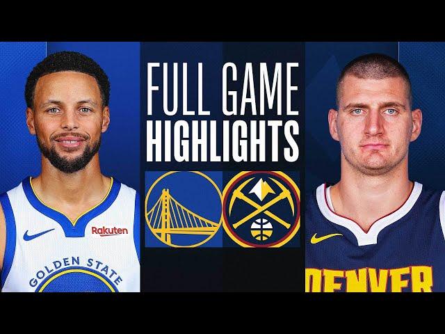 WARRIORS at NUGGETS | FULL GAME HIGHLIGHTS | November 8, 2023