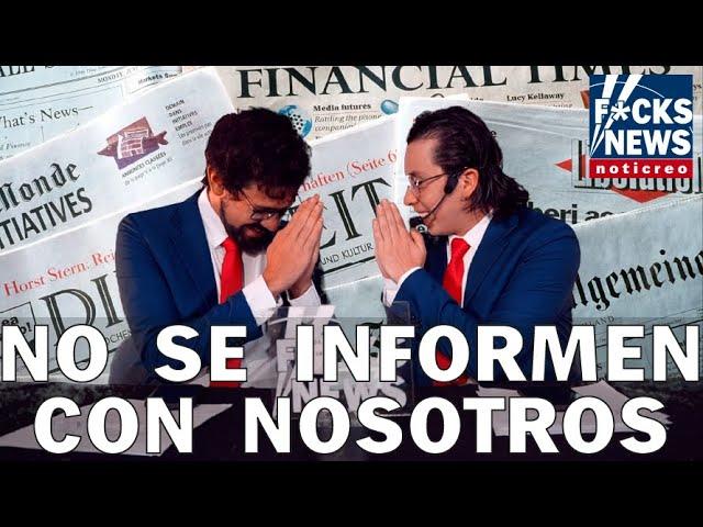 F*cksNews: No Se Informen Con Nosotros