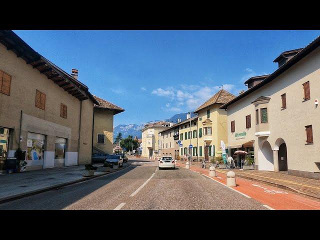 BOLZANO to TRENTO scenic drive | Trentino Alto Adige Italy 4k 60fps