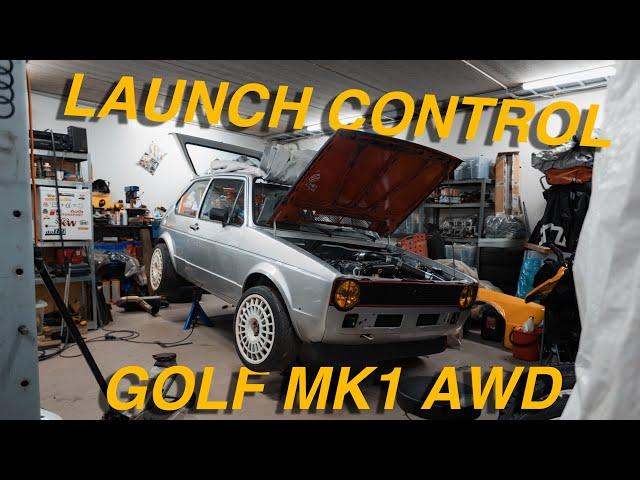 Golf MK1 Awd Turbo Testing Launch Control