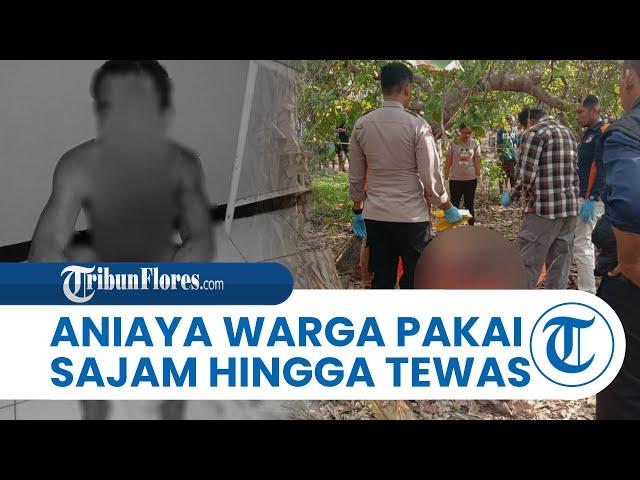 Pria di Kupang NTT Aniaya Warga Pakai Sajam hingga Tewas