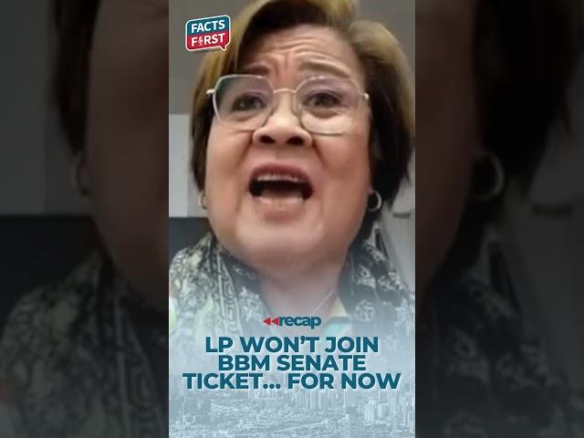 Is LP willing to join forces with BBM?