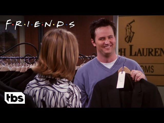 Rachel Helps Chandler Find His Wedding Tuxedo (Clip) | Friends | TBS