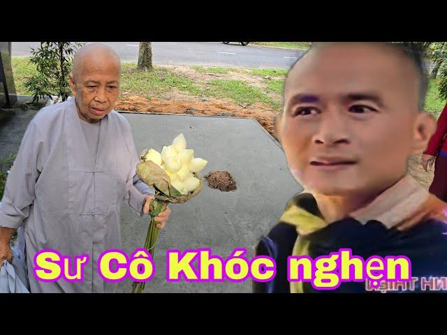 Bất ngờ Sư Cô Đồng Nai Khóc nghẹn,Khi Thấp Hương, Cho Sư Thầy Minh Thiện