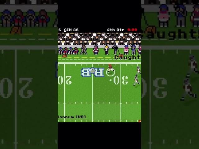 Retro Bowl Game Winning 50 yard TD with no time remaining