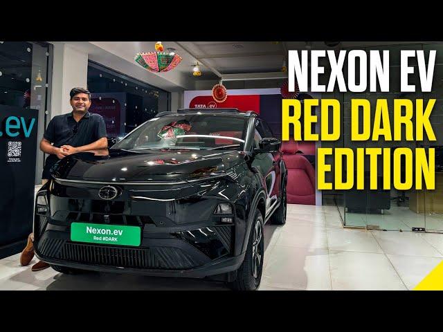 Tata Nexon EV Red Dark Edition Walkaround | Priced at ₹17.20 Lakh (ex-showroom) | Nexon Red Dark