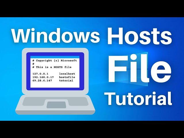 How to Edit the Hosts File on Windows 10