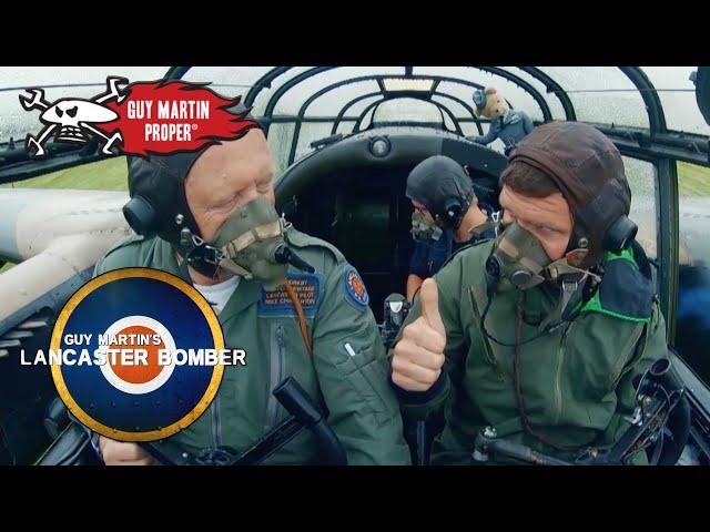 Guy's first Lancaster Flying Lesson | Guy Martin Proper