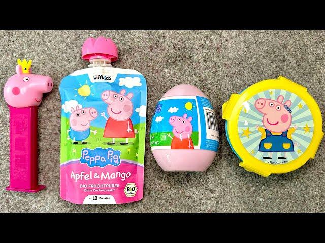 *NEW* Satisfying Peppa Pig Video | Candy ASMR | Funny Lollipop Surprise Egg Sweets and Toys opening