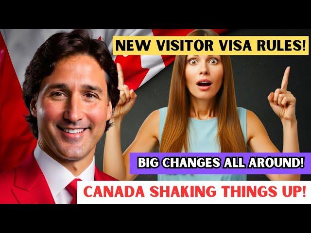  FINALLY! New Canada Visitor Visa Rules ANNOUNCED, Effective November 2024 | IRCC News