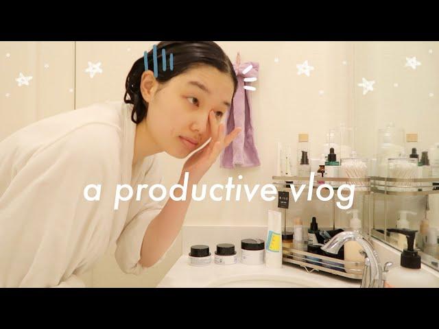 productive vlog: decorate my room with me, tidying, holiday shopping