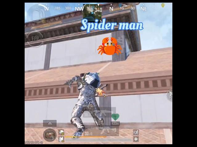 Spider man pubg mobile  #shorts #pubgmobile #spiderman