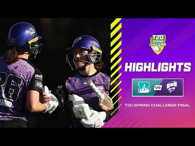 Final Ball Thriller! Hurricanes Edge Heat To Win First T20 Spring Challenge