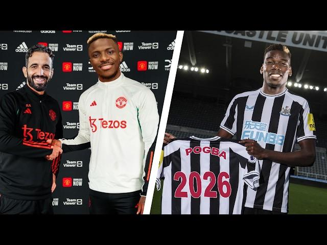  OSIMHEN TO MAN UTD?! POGBA'S NEW CLUB! MBAPPE'S FUTURE? | LATEST TRANSFER RUMORUS 2024