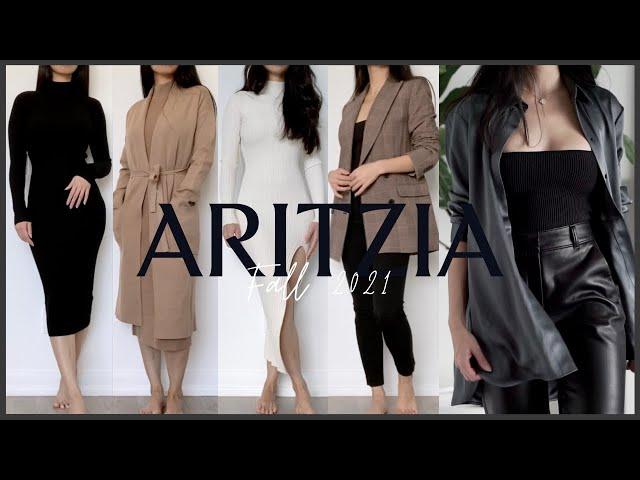 ARITZIA FALL | TRY-ON | TOPS, DRESSES, & BLAZERS