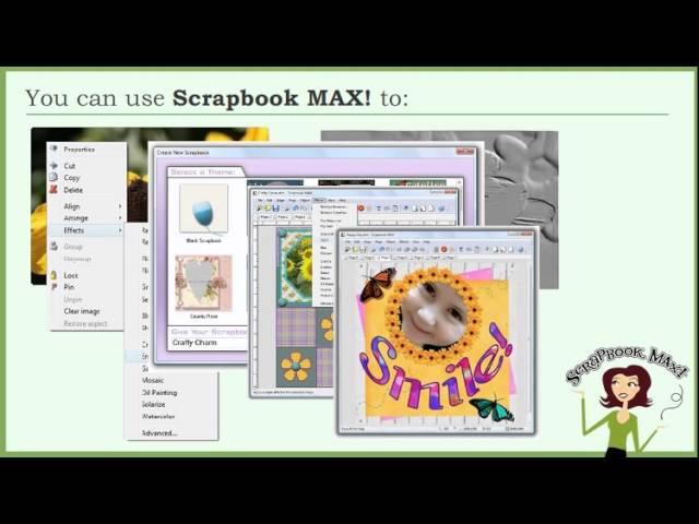 Scrapbook MAX! 2.0 Digital Scrapbooking Software for Windows