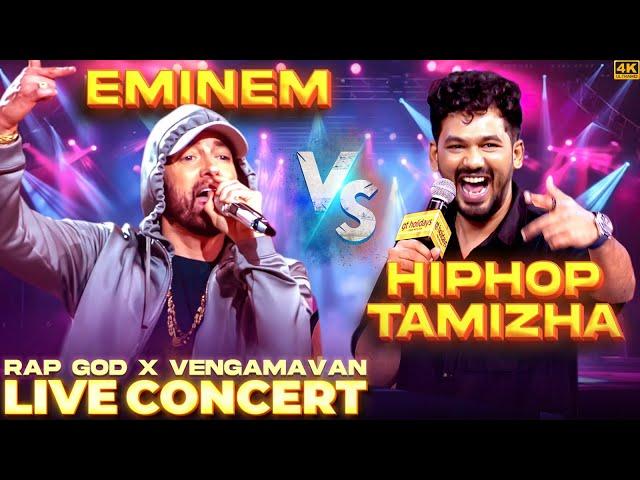 Eminem VS Hip Hop Thamizha Unbelievable Fastest Rap EverReal Dragon of Tamilnadu