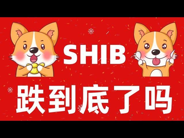 SHIB币(SHIBA)柴犬币行情走势分析，屎币还能跌多少，是持有还是离场，小白投资学习教程