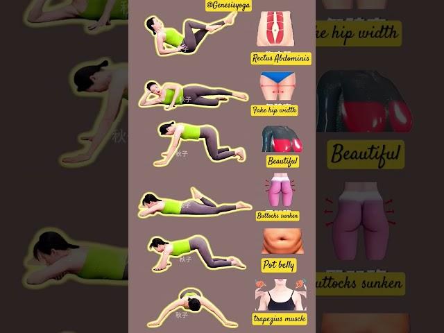 Weight loss exercises at home#yoga #weightloss #fitnessroutine #short #genesisyoga