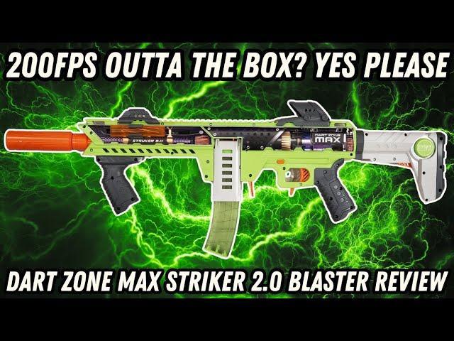 You Want a Drum, a Mag, and 200fps? Yes. (Dart Zone Max Stryker 2.0 Blaster Review)