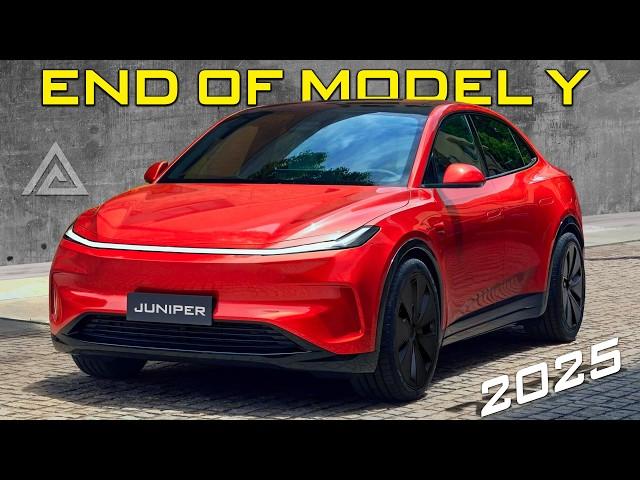 New 2025 Tesla Model Y "Project Juniper"  is HERE - MAJOR Elon Musk Announcement's Details