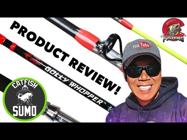 CATFISH SUMO GOLLY WHOPPER ROD REVIEW. THE WORLD'S FIRST MULTI-LENGTH CATFISHING ROD! 4K HD #fishing