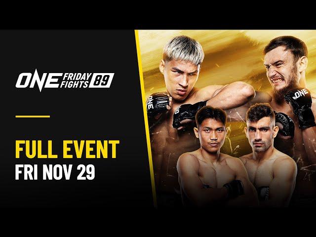  [Live In HD] ONE Friday Fights 89: Yod-IQ vs. Kirill Khomutov