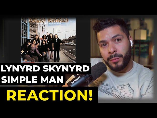 First time hearing (and saying) Lynyrd Skynyrd - Simple Man (Reaction!)