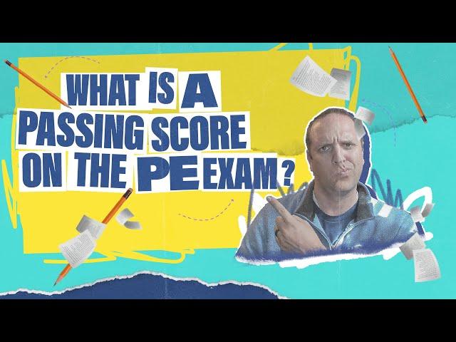 Civil Engineering Academy - Quick Tip Video - What is a Passing Score on the PE Exam?