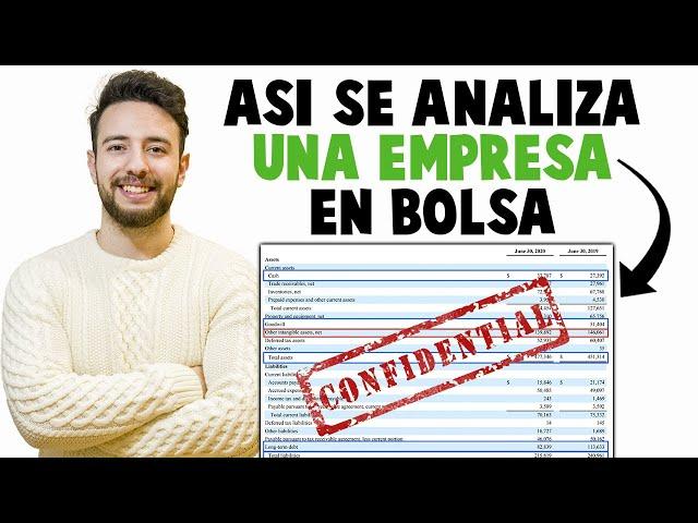 Cómo ANALIZAR una EMPRESA para INVERTIR en BOLSA |Cómo leer un INFORME ANUAL 10-K