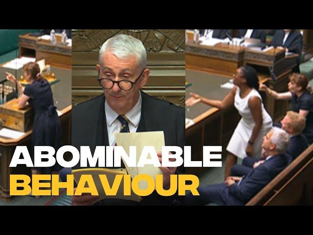 Tory MP lambasted for "abominable" behaviour in House of Commons