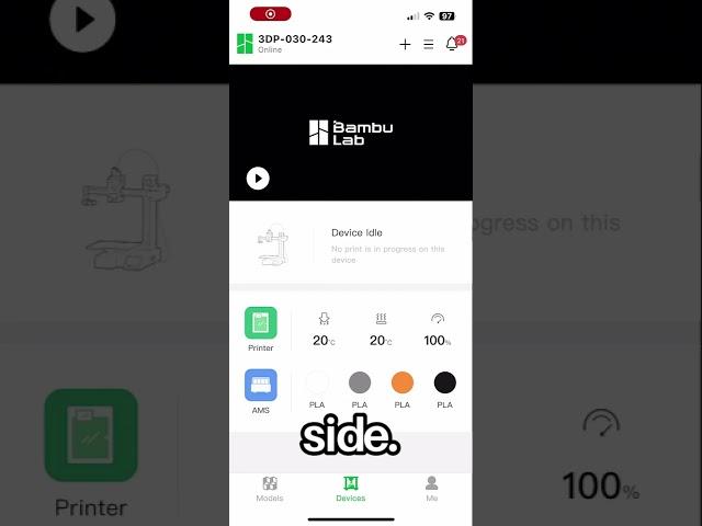 Rename Your Bambu Labs Printer #3dprinting #bambulab