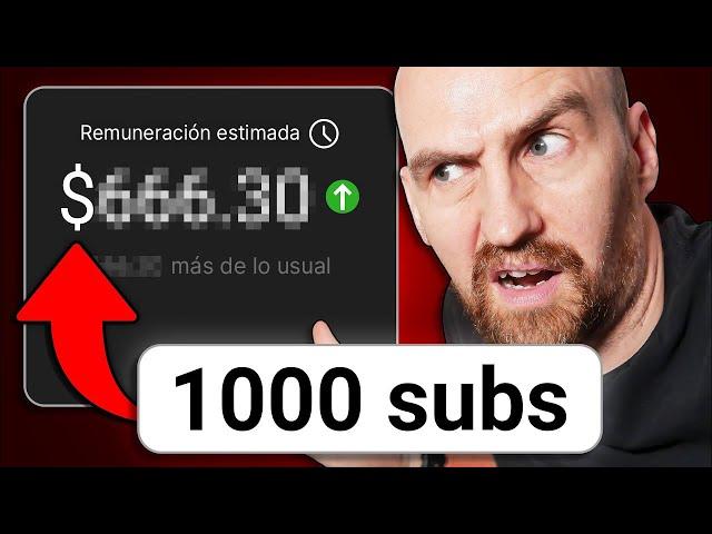 Cuánto te paga YouTube REALMENTE por 1000 Suscriptores